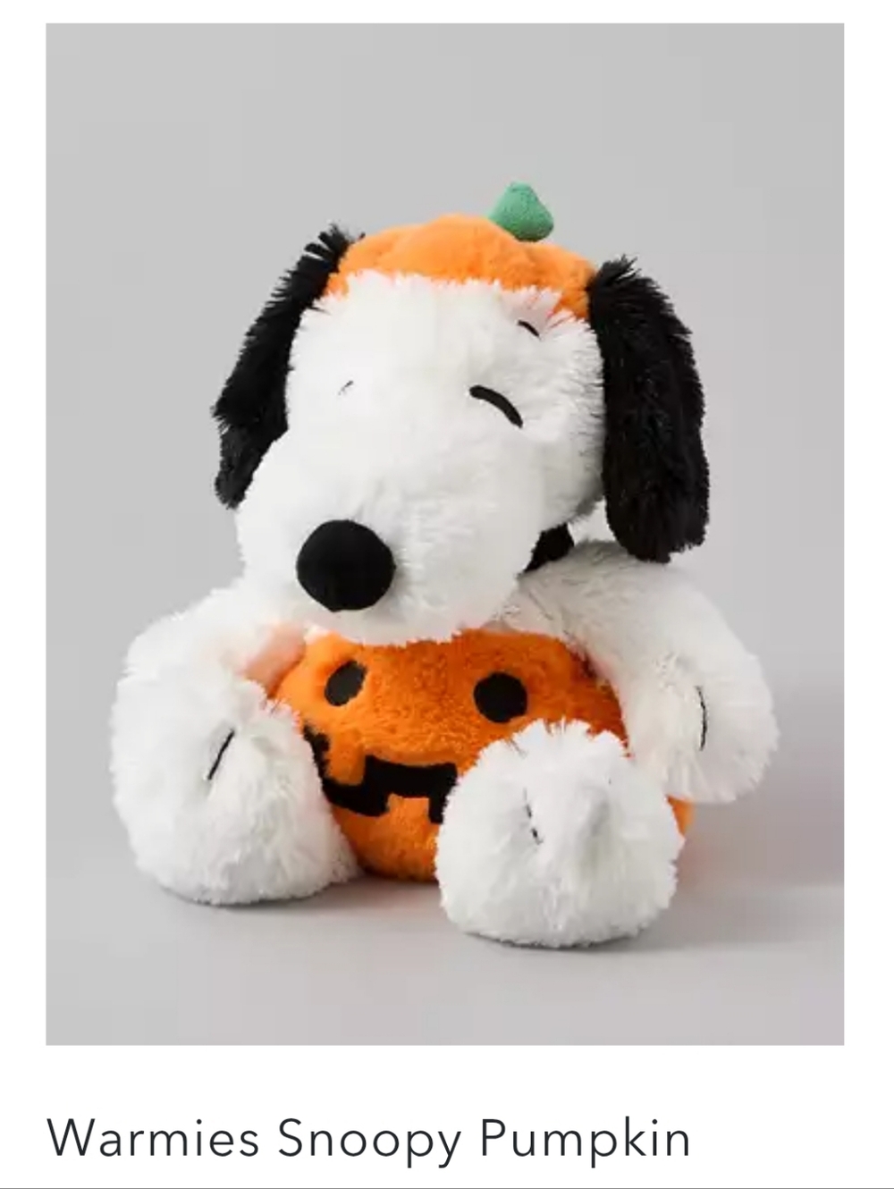 🎃 AMERICAN EAGLE WARMIES SNOOPY PUMPKIN 🎃
